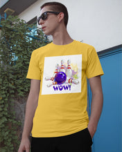 Load image into Gallery viewer, Bowling Wow Color Gift For Bowling Lovers Guys Tee
