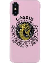 Load image into Gallery viewer, Gift For Cassie Girl The Soul Of A Mermaid Phone case
