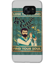 Load image into Gallery viewer, Lose Your Mind Find Your Soul Gift For Bartender Phone case
