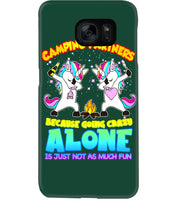 Load image into Gallery viewer, Camping Partners Because Going Crazy Alone Is Just Not As Much Fun Phone case
