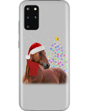 Load image into Gallery viewer, Cute Horse With Santa Hat Lovely Christmas Tree Gift For Horse Lovers Phone case

