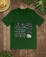 Load image into Gallery viewer, Butterflies When I Miss You I Just Have To Look Inside My Heart Gift For Lover Guys Tee

