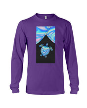 Load image into Gallery viewer, Magical Blue Turtle Pattern Gift For Turtle Lovers Unisex Long Sleeve
