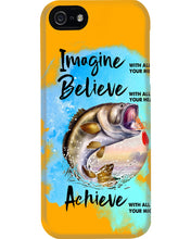 Load image into Gallery viewer, Fishing With All Your Heart Gift For Men Phone case
