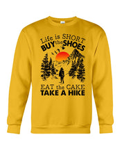 Load image into Gallery viewer, Life Is Short Buy The Shoes Sweatshirt
