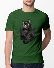 Load image into Gallery viewer, Cat In Your Front Pocket Perfect Gift For Friends Who Loves Cat Guys Tee
