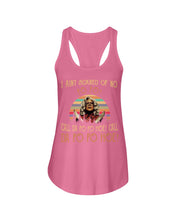Load image into Gallery viewer, I Aint Scared Of No Po Po Call Da Po Po Retro Vintage Ladies Flowy Tank
