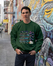 Load image into Gallery viewer, Butterflies When I Miss You I Just Have To Look Inside My Heart Gift For Lover Sweatshirt
