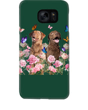 Load image into Gallery viewer, Gift For Dog LoversChesapeake Bay Retriever With Peonies Phone case
