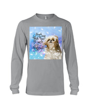 Load image into Gallery viewer, Angels And Shih Tzu Are Not Different Gift For Dog Lovers Unisex Long Sleeve
