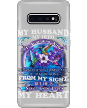 Load image into Gallery viewer, Hummingbird My Husband My Guardian Angel Gift For Angel Husband Phone case

