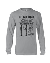 Load image into Gallery viewer, Giving For  Dad Let You Know You're Appreciated  Custom Design Unisex Long Sleeve
