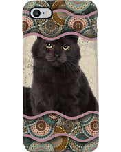 Load image into Gallery viewer, Lovely Phone Case Cute Black Cat Boho Pattern Gift For Cat Lovers Phone case
