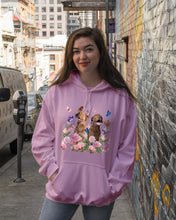 Load image into Gallery viewer, Gift For Dog LoversChesapeake Bay Retriever With Peonies Hoodie

