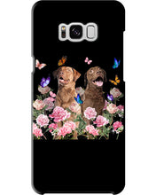 Load image into Gallery viewer, Gift For Dog LoversChesapeake Bay Retriever With Peonies Phone case
