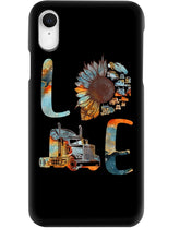 Load image into Gallery viewer, Love Trucker Simple Unique Custom Design For Personalized Job Gift Phone case
