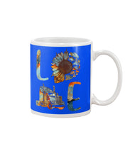 Load image into Gallery viewer, Love Trucker Simple Unique Custom Design For Personalized Job Gift Mug
