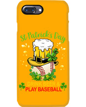 Load image into Gallery viewer, Baseball Drink Beer Day St Patrick's Day Gift For Baseball Lovers Phone case
