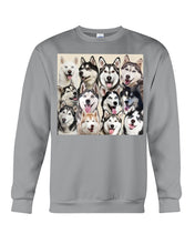 Load image into Gallery viewer, Many Love Husky Siberian On Phone Case Gift For Husky Lovers Sweatshirt
