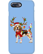 Load image into Gallery viewer, Beagle Gorgeous Reindeer Xmas Lights Gift For Dog Lovers Phone case
