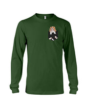 Load image into Gallery viewer, Cavalier King Charles Spaniel In Pocket - Dogs Lovers Gift Unisex Long Sleeve
