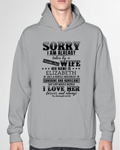 Load image into Gallery viewer, Gift For Husband I Love Here Forever And Always Hoodie
