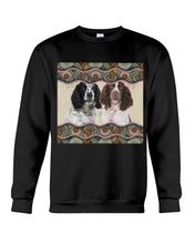 Load image into Gallery viewer, Lovley Phone Case Two Dogs Gift For English Springer Spaniel Lovers Sweatshirt
