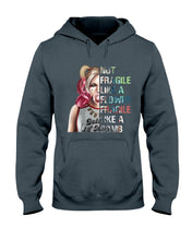 Load image into Gallery viewer, Cool Harley Quinn Not Fragile Meaningful Gift For Girl Hoodie

