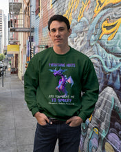 Load image into Gallery viewer, Everything Hurt And You Want Me To Smile Trending Sweatshirt
