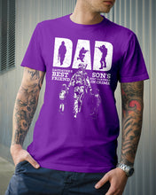Load image into Gallery viewer, Daughter's Best Friend Son's Partner In Crime Special Custom Design Guys Tee
