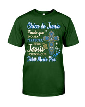 Load image into Gallery viewer, Chica De  Junio    Todo Lo Puedo En Cristo Que Me Fortalece Guys Tee
