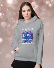Load image into Gallery viewer, Hummingbird My Husband My Guardian Angel Gift For Angel Husband Hoodie
