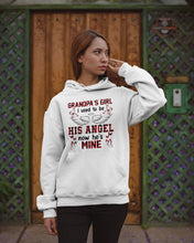 Load image into Gallery viewer, Grandpa's Girl I Used To Be His Angel Gift For Men Hoodie
