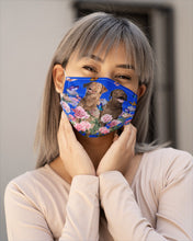 Load image into Gallery viewer, Gift For Dog LoversChesapeake Bay Retriever With Peonies Cloth Face Mask
