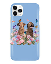 Load image into Gallery viewer, Gift For Dog LoversChesapeake Bay Retriever With Peonies Phone case
