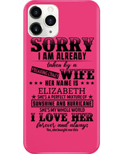 Load image into Gallery viewer, Gift For Husband I Love Here Forever And Always Phone case

