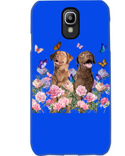 Load image into Gallery viewer, Gift For Dog LoversChesapeake Bay Retriever With Peonies Phone case
