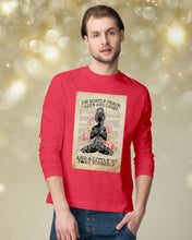 Load image into Gallery viewer, I'm Mostly Peace Love And Light Yoga Gift For Yoga Lovers Unisex Long Sleeve
