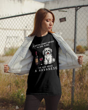 Load image into Gallery viewer, A Woman Cannot Survive On Wine Alone She Also Needs A Havanese Guys Tee
