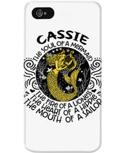 Load image into Gallery viewer, Gift For Cassie Girl The Soul Of A Mermaid Phone case
