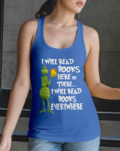 Load image into Gallery viewer, I’ll Read Book Everywhere Great Gift For Book Lovers Ladies Flowy Tank
