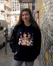 Load image into Gallery viewer, Gift For Dog LoversChesapeake Bay Retriever With Peonies Hoodie
