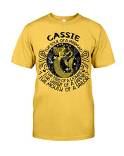Load image into Gallery viewer, Gift For Cassie Girl The Soul Of A Mermaid Guys Tee
