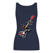 Load image into Gallery viewer, Funny Bass Inside Gift For Music Lovers Ladies Flowy Tank
