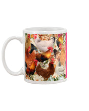 Load image into Gallery viewer, Lovely Phone Case With Flowers Gift For Chicken Lovers Mug
