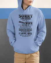 Load image into Gallery viewer, Gift For Husband I Love Here Forever And Always Hoodie
