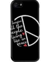 Load image into Gallery viewer, Image All The People Living Life In Peace Custom Design For Friends Phone case
