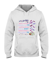Load image into Gallery viewer, Butterflies When I Miss You I Just Have To Look Inside My Heart Gift For Lover Hoodie
