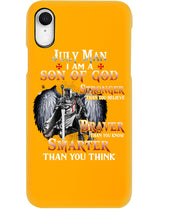 Load image into Gallery viewer, July Man Son Of God Birthday Meaningful Gift For Men Phone case
