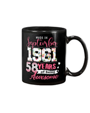 Load image into Gallery viewer, Made In September  1961 58    Years Of Being Awesome Trending Mug

